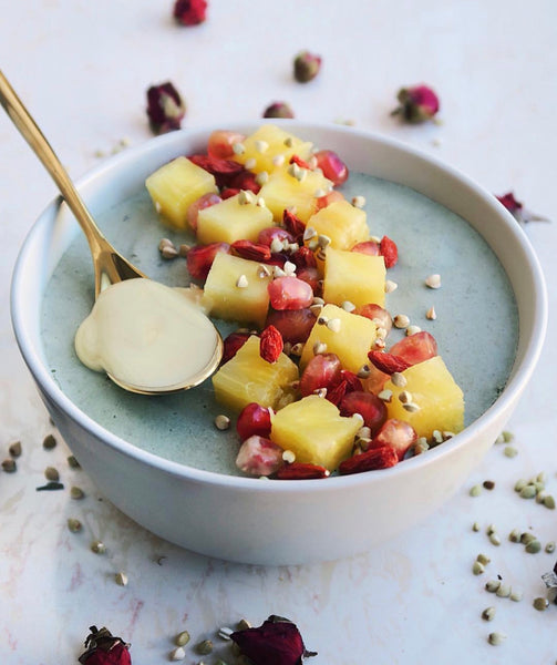 Blue Butterfly Pea Smoothie Bowl