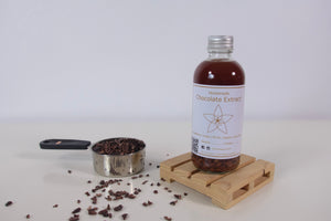 Homemade chocolate extract